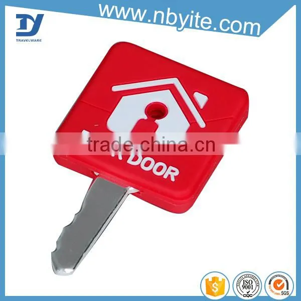 Sef of 2 Lovely Smile Face PVC Portable Key Cover, Key Cap, Key Tag photo-2