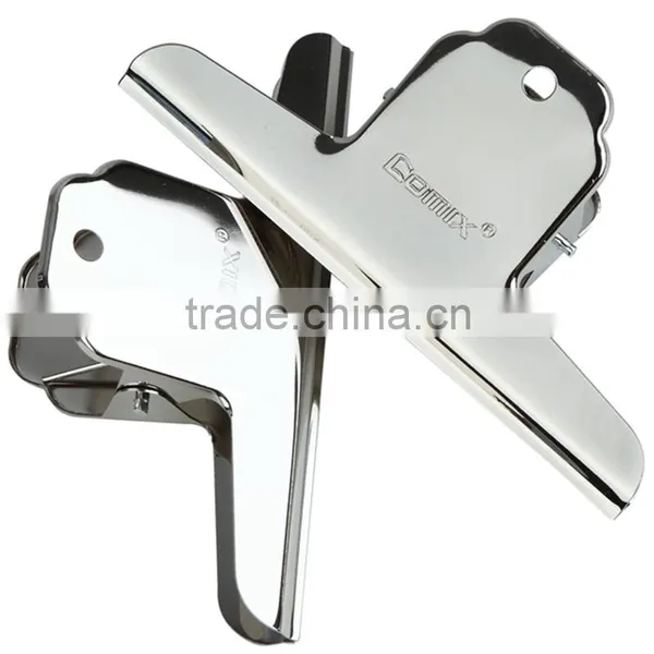 Circular Long Binder Clip Antirust Iron Ticket Clips photo-3