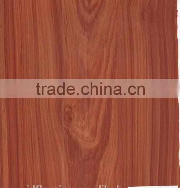 Hot Sale Ac4 7-12mm Cherry Clor Laminate Flooring Made in China photo-4