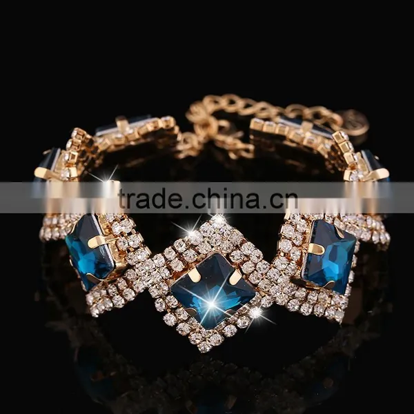 adjustable wire bangle bracelet wholesale zinc alloy rose gold bangle colored crystal bangle bracelets