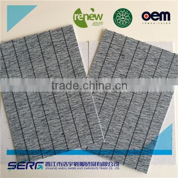 Striped Insole Board for Shoes Making and Zapatos de Mujer