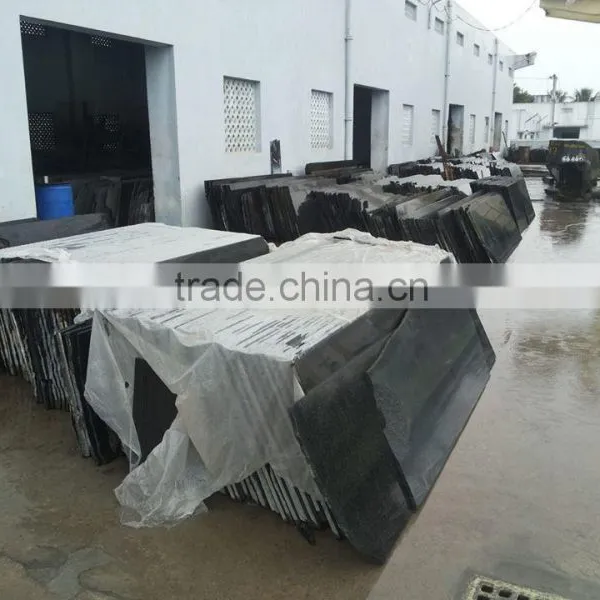Indian Absolute Black Tiles & Slabs photo-2