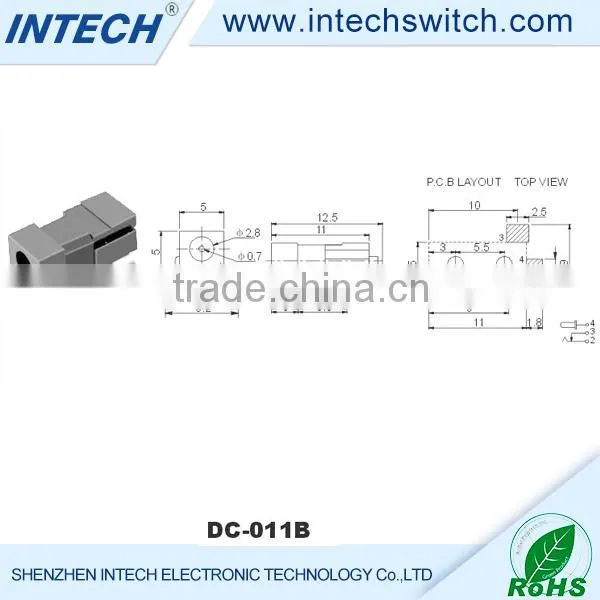 DC 30V 0.5A Jack , DC Power Jack