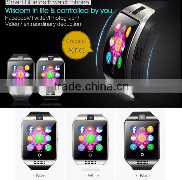 With Touch Screen Camera TF Card Bluetooth Smart Watch Apro for Android and IOS Phone 2016 Q18 SmartWatch photo-5