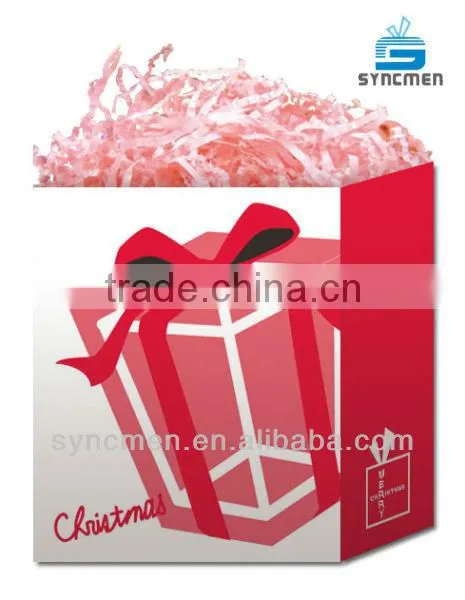 Colorful Custom Printed Christmas Paper Bag photo-3