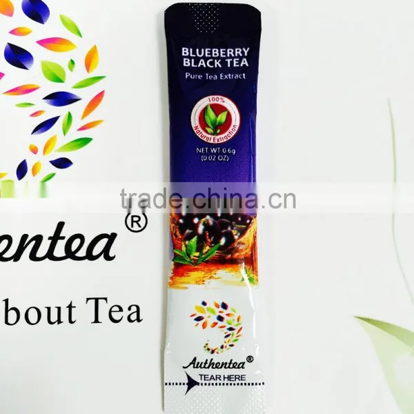 Fruit Tea Hight Tea 100% Blueberry Extract Black Tea Powder photo-3