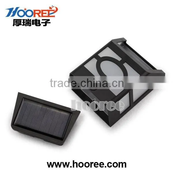 Deluxe Wall / Garden / Door / Window Sound Control Solar Light photo-5