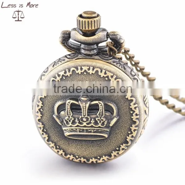 China Wholesale Crown Pocket Watch, Logo or Photo on Watch Pocket Watch