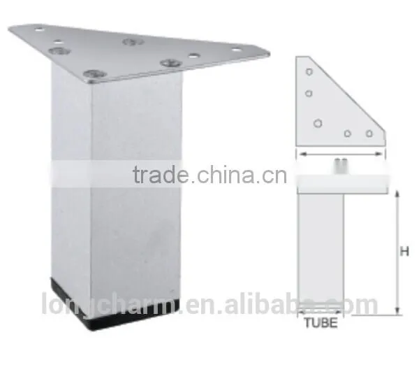 Special YL-SL022 High Quality Aluminum Sofa Feet With Thick Base From China Suppliers