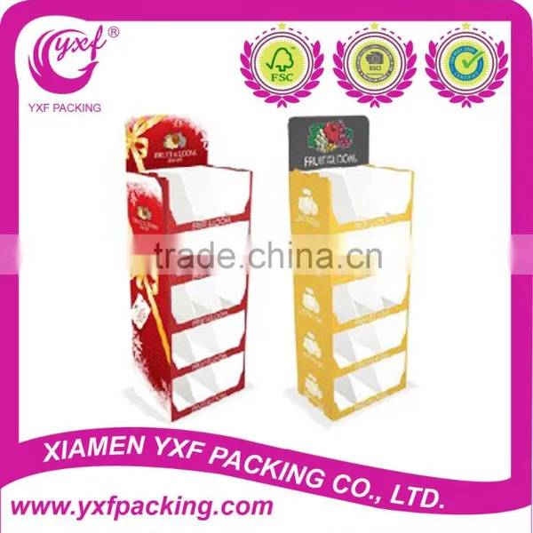 Fashion Style Pop up Paper Display, Candy Rack, Cardboard Shelf, Supermark Promotional Stand photo-2