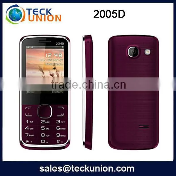 2005D 2.4inch LCD tv Cell Phone Super Slim Mobile Phone With Price photo-3