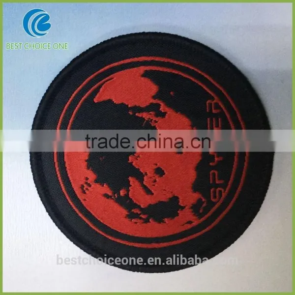 Custom Woven Patch Football Soccer Woven Badge Kid Clothes Applique Patch photo-3