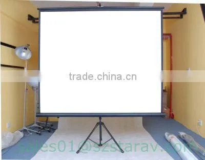 Cheap Tripod Standing Projection Screen Portable Tripod Projector Screen photo-5