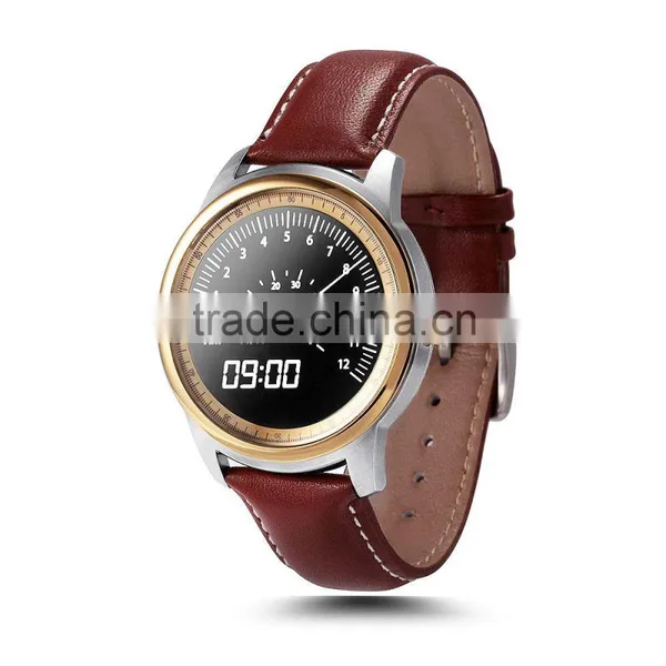LEM1 Bluetooth Smart Watch Fashion Wrist Smartwatch Round Wristwatch Wearable Digital Device for IOS Android Phone PK UC08 photo-2