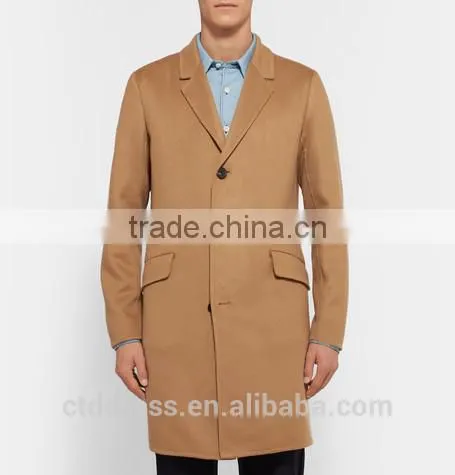 New Design Wool Long Overcoats for Men Made in China photo-4