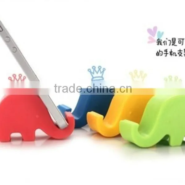 Custom Novelty Plastic Smart Phone Cute Ring Holder photo-3