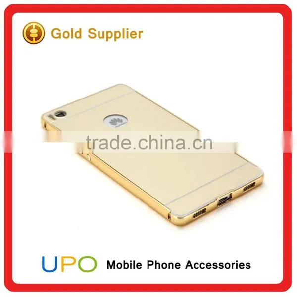 [UPO] New Arrival Aluminum Bumper Hard Plastic PC Phone Cover Case for Huawei P8 photo-2