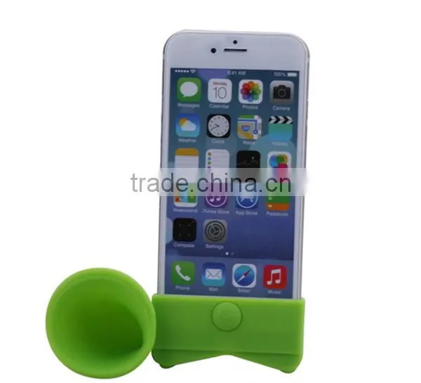 New Promotion Portable Cellphone Accessories Silicone Portable Speakers photo-2