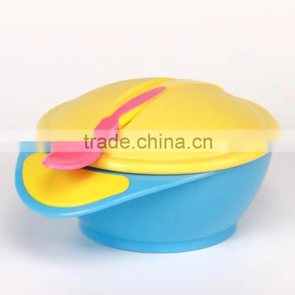 Wholesale Baby Products Baby Tableware With Spoon Bpa Free photo-3