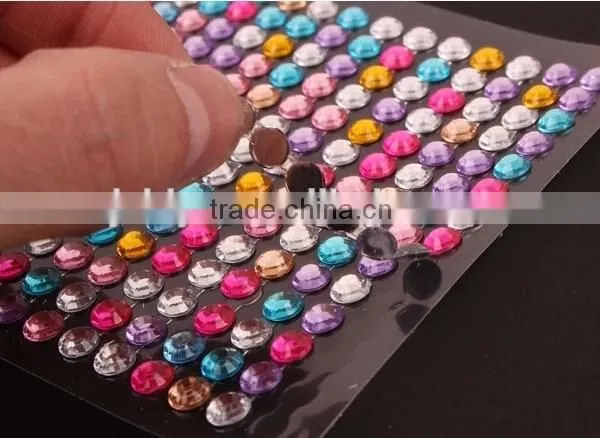 Wholesale Korean Crystal Self Adhesive Rhinestones Wholesale photo-3
