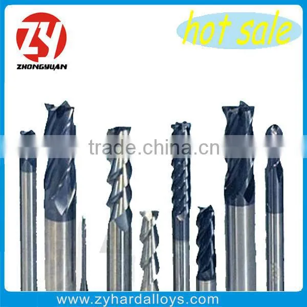 HRC45 4 F Flute Solid Tungsten Carbide Endmills photo-2