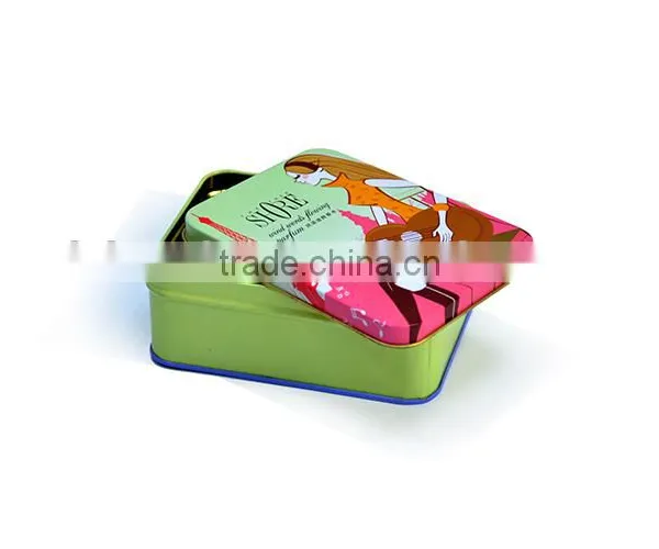 Accept Order Condom Tin Box,lovely Metal Condom Box,condom Tin Box Price photo-2