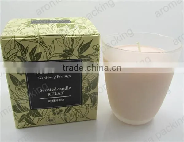 High Quality Flat Candle Box With Custom Different Design for Scented Candle Packing photo-5