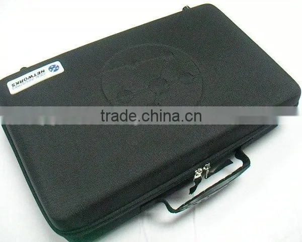 Zipper Enclosure and Durable Exterior, GLCON Black Rectangle Shaped Portable Protective Hard EVA Case photo-3