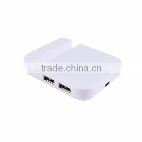 Gift 4 Ports USB 2.0 Hub Cell Phone Stand With USB Hub photo-5
