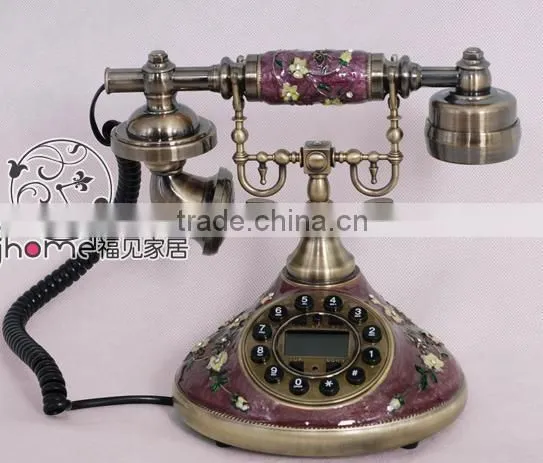 Antique Telephone Classical Telephone Spiral Cable