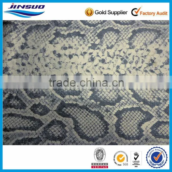 Snake Skin Printed Fabric for Denim Pattern 2m1320