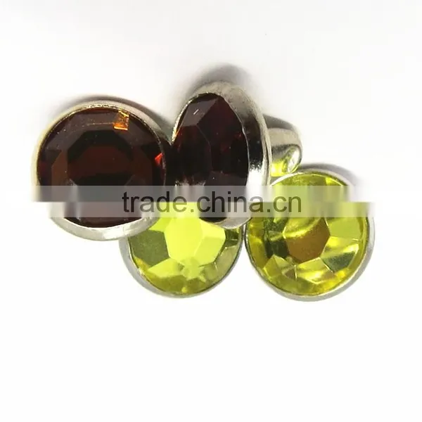 Ladys Handbags Metal Crystal Rivets photo-6