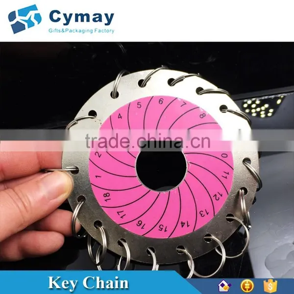 Custom PVC Plastic Key Chain/Room Number Key Chain photo-3