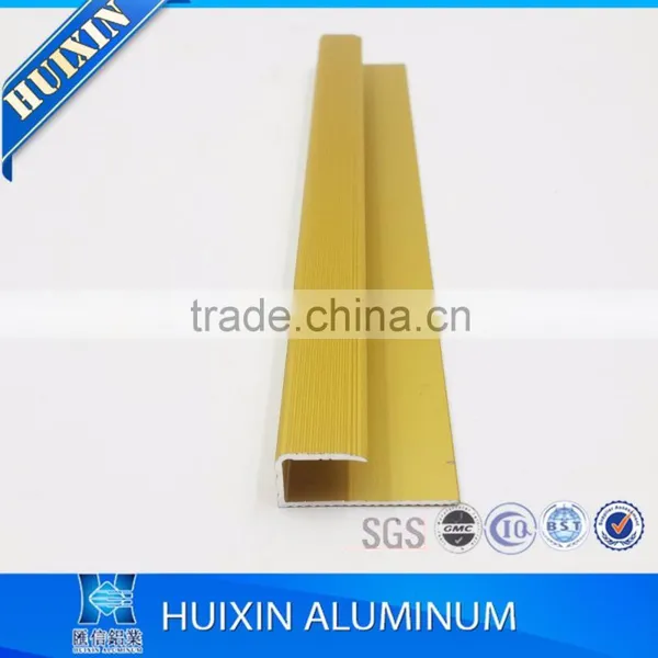 Anodized Aluminum Tile Trim Transition Strips Ceramic Tile Stair Nosing photo-2