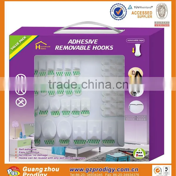 Promotional Gifts 2016 Plastic Adhesive Wall Hook Set photo-2