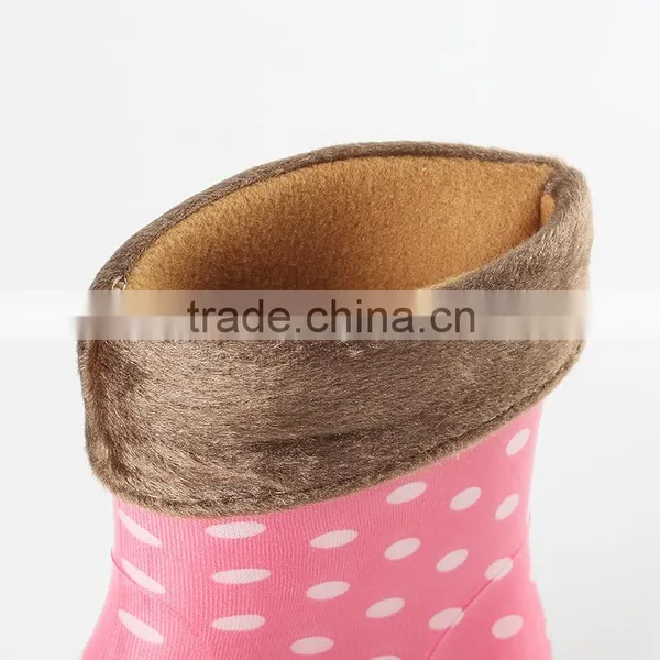 PVC women polar rainboots