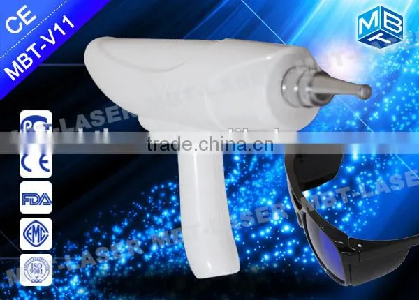Professional nd Yag Tattoo Removal Machine CE/ISO Approve 1064nm,532nm Can Removal Alll Kind of Color Tattoo photo-4