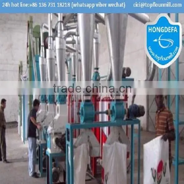 Small Scale Maize Milling Machine Corn Flour Mill Machine for Sale photo-4