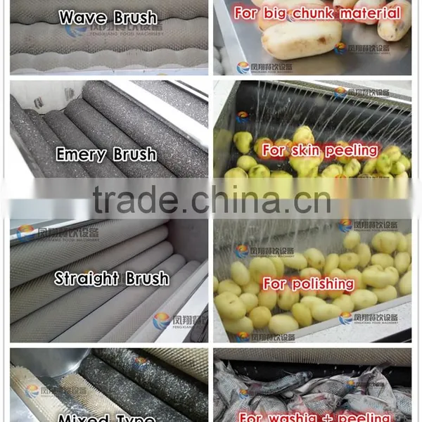 Industrial Commercial Automatic Vegetable Washer and Peeler photo-6