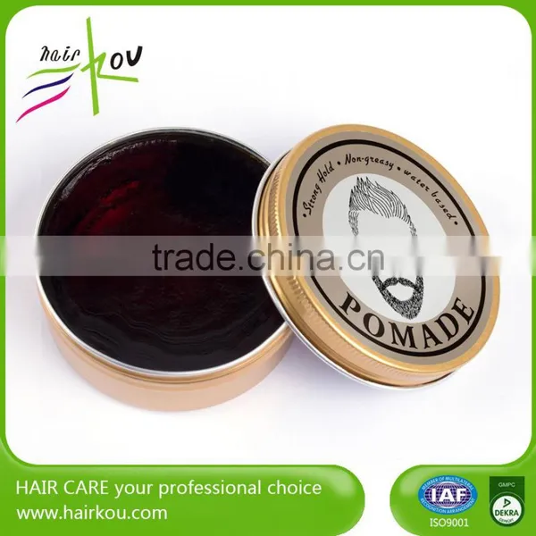 Private Label Hair Edge Control OEM Pomade Wax Water Based Plastic Jar photo-6