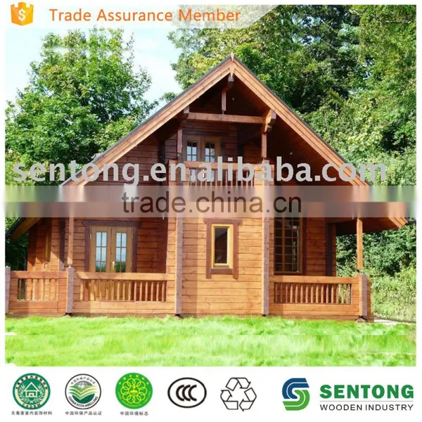 Homelike Wooden House Villa For Holiday Village