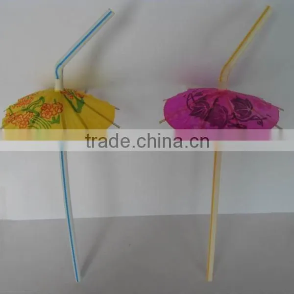 umbrella straws for drinks