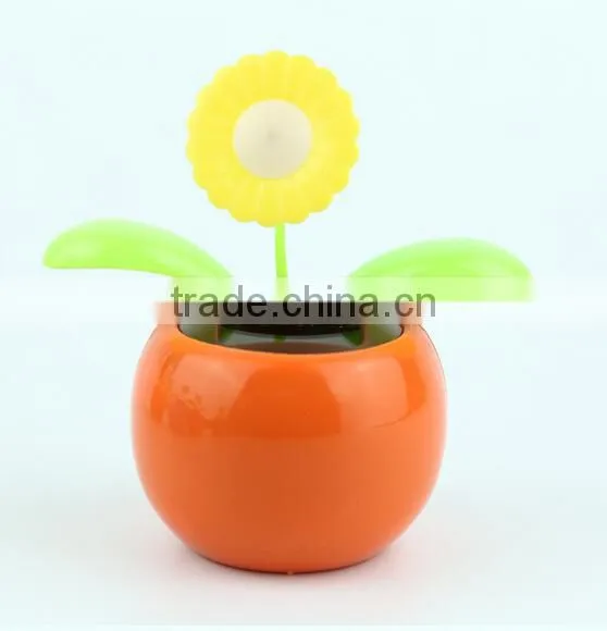 Flip Flap Plastic Dancing Solar Power Flower Pot photo-5