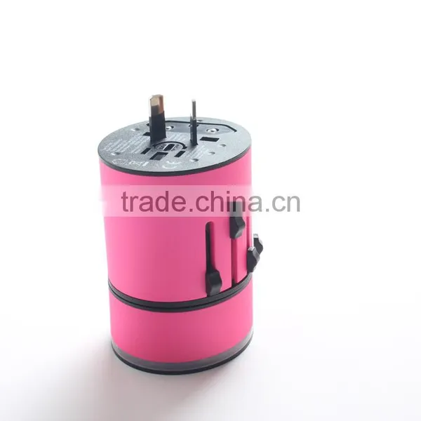 Dual USB Ports Travel Adapter With LED Indicator Light photo-6