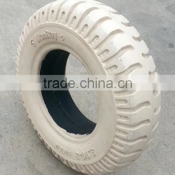 Top Seller Scissor Lift Wheels 3.00-5 Inch Solid Rubber Wheels on Wholesale photo-6