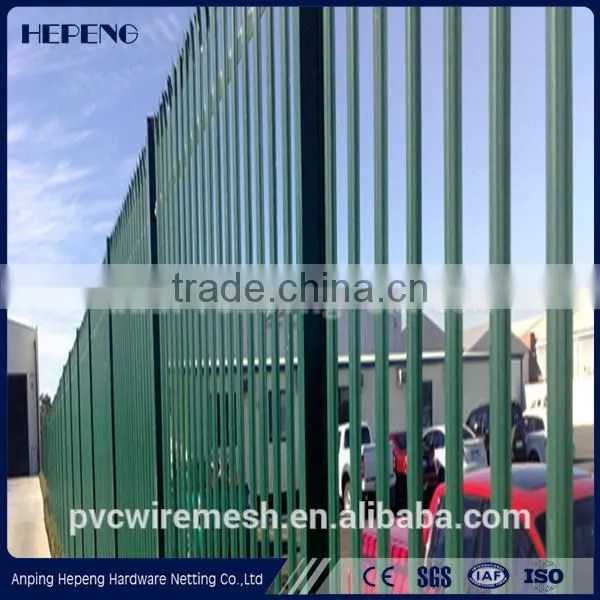 Anping Electro Galvanized Palisade Fence photo-2