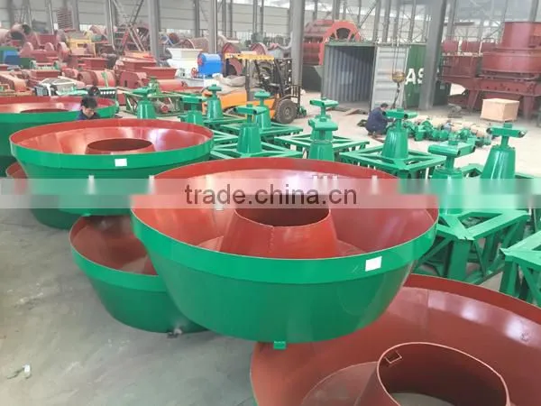 Vietnam Wet Pan Gold Grinding Machine/wet Pan Mill for Sale photo-5