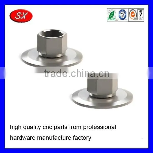 Customized Straight Through Stainless Steel Pipe Joint Fittings Fitness Equipment photo-2