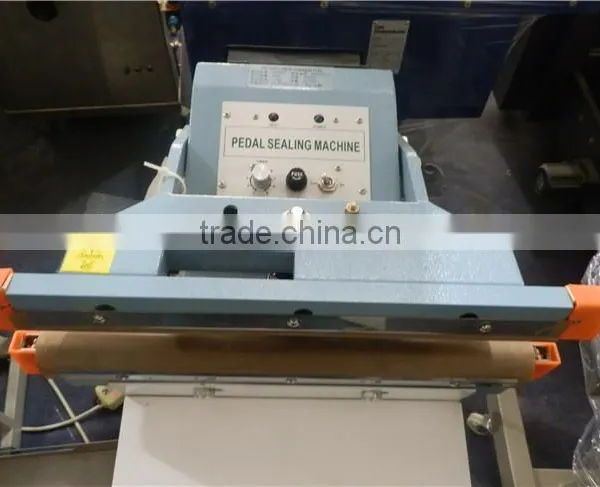 2017 Easy Operation Pedal Two Side Aluminum Foil Bags Sealing Machine photo-4