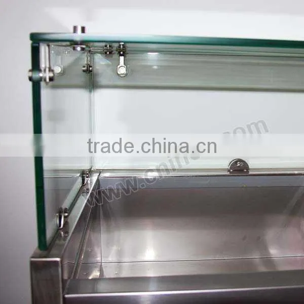 Marble Top And Professional Stainless Steel Pizza Prep Table/pizza Display Refrigerator/refrigerated Pizza Counter photo-2